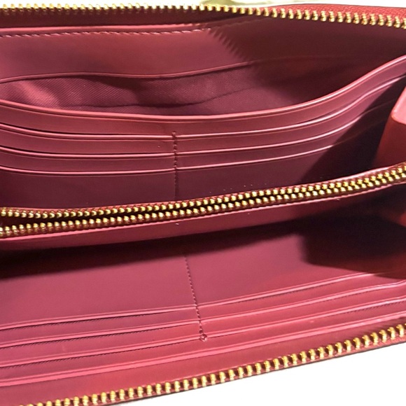 Coach vintage Pink Leather Wallet - Picture 5 of 6